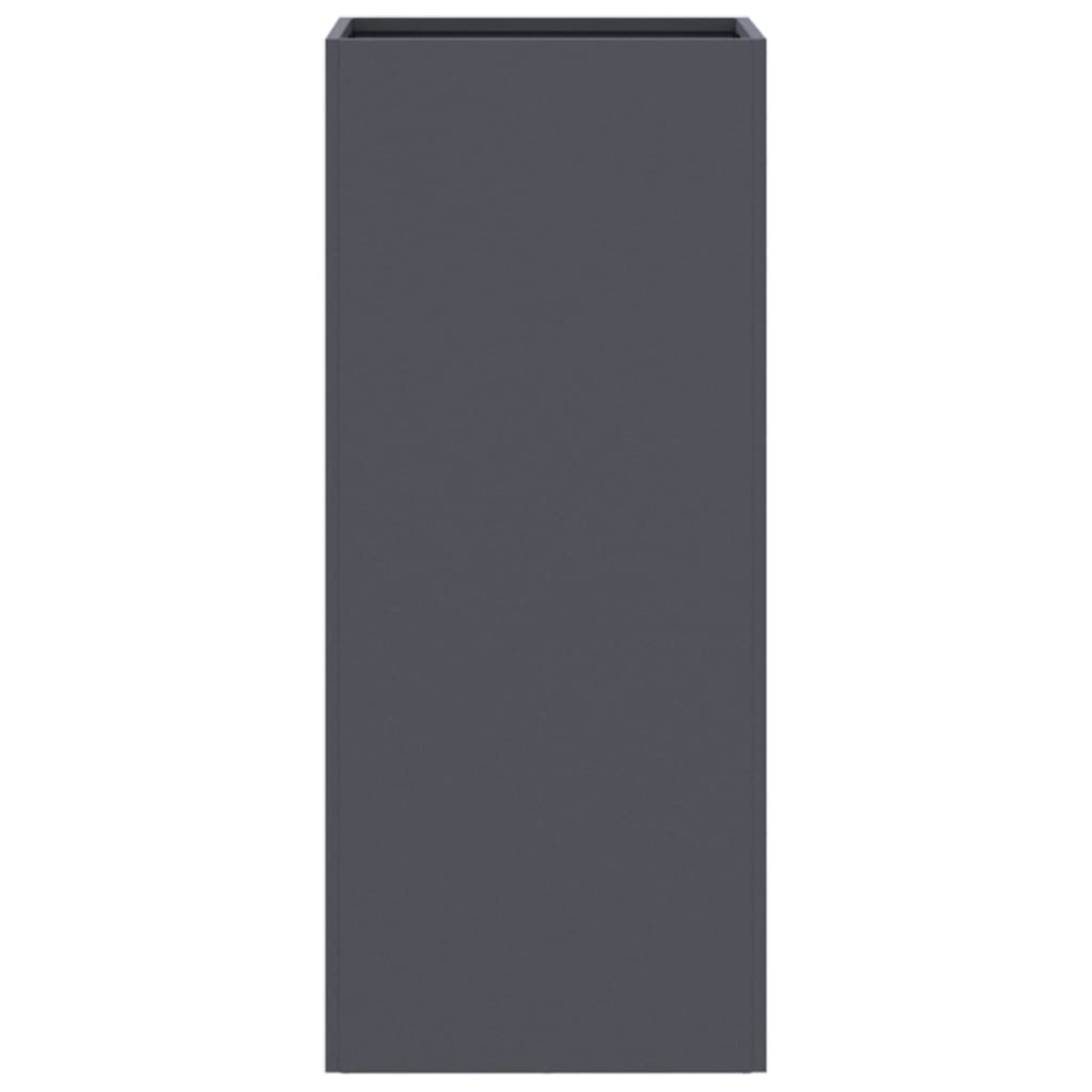 Plantekasse antrasitt 32x29x75 cm stål