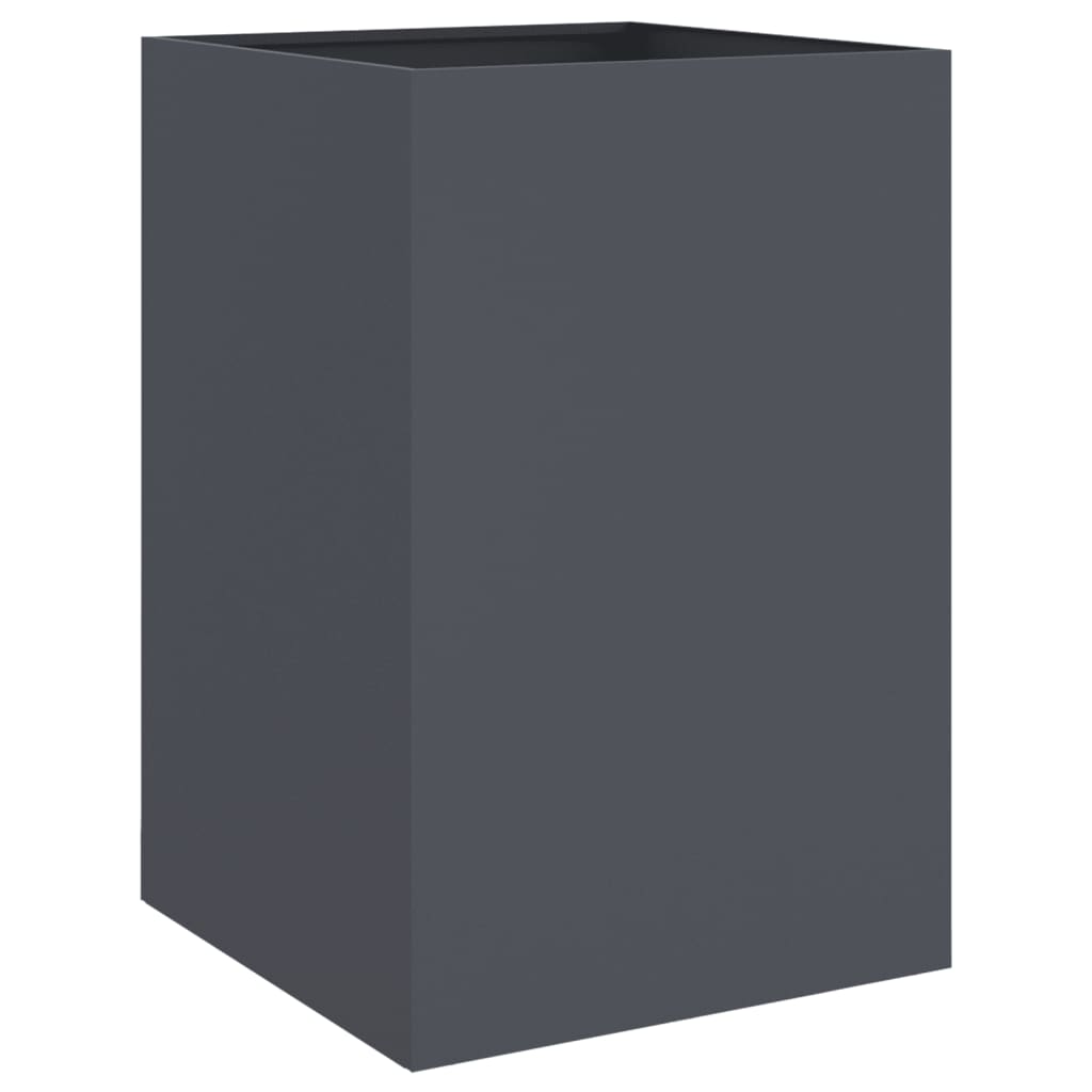 Plantekasse antrasitt 52x48x75 cm stål