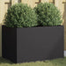 Plantekasse svart 62x40x39 cm stål