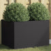 Plantekasse svart 62x47x46 cm stål