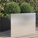 Plantekasse sølv 62x47x46 cm rustfritt stål