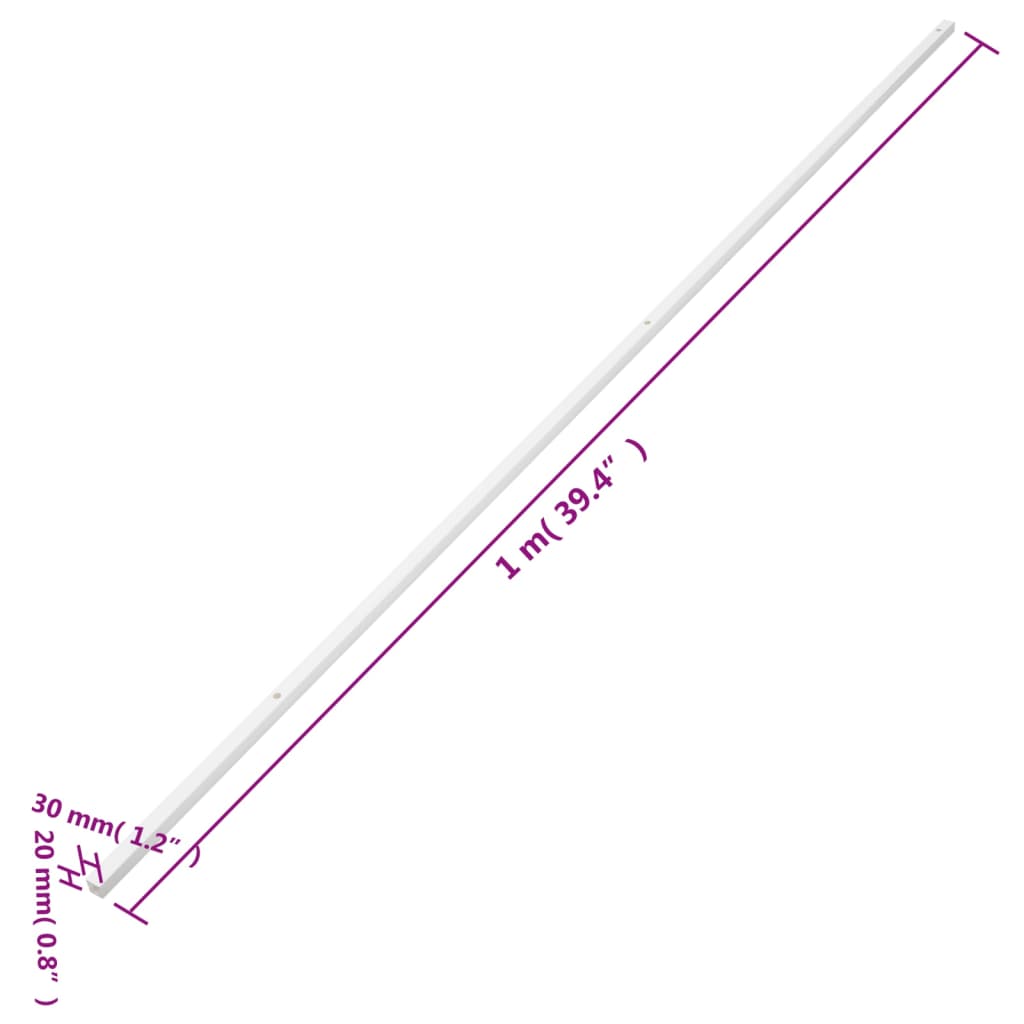 Kabelkanaler 30x20 mm 10 m PVC