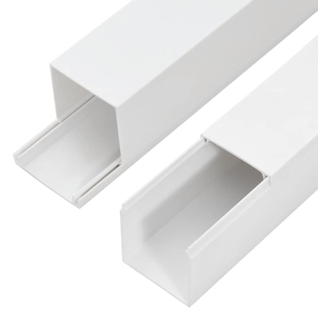 Kabelkanaler 40x25 mm 30 m PVC vidaXL
