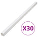Kabelkanaler 50x25 mm 30 m PVC vidaXL