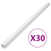 Kabelkanaler 60x60 mm 30 m PVC vidaXL