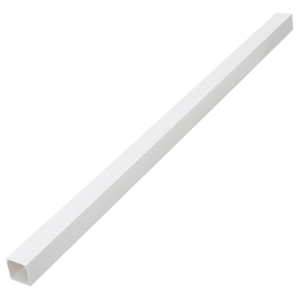 Kabelkanaler 60x60 mm 30 m PVC vidaXL