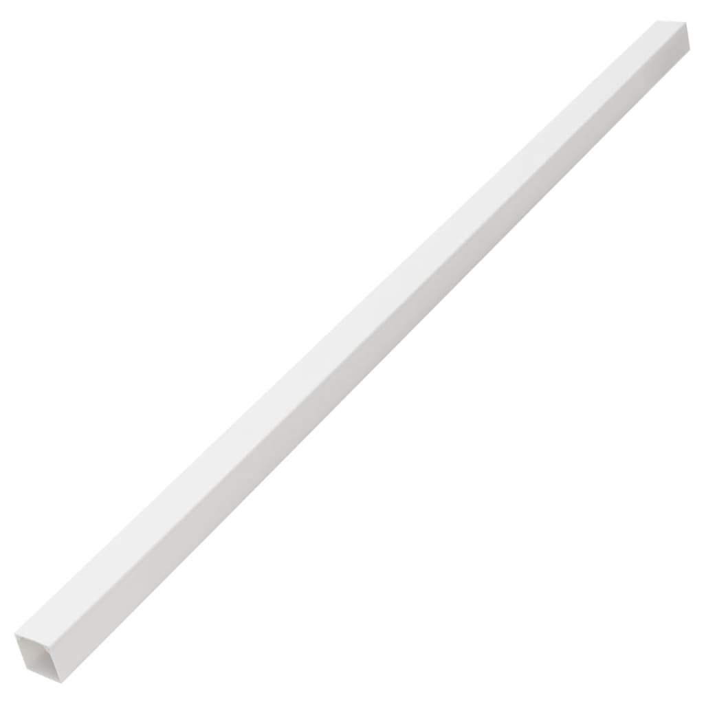 Kabelkanaler selvklebende 20x10 mm 10 m PVC