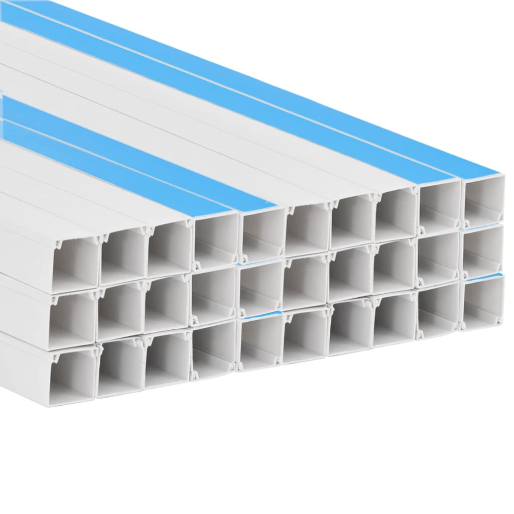 Kabelkanaler selvklebende 25x16 mm 30 m PVC