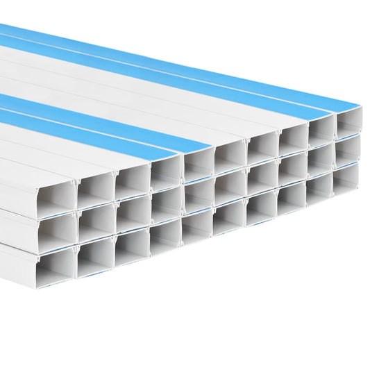 Kabelkanaler selvklebende 60x40 mm 30 m PVC