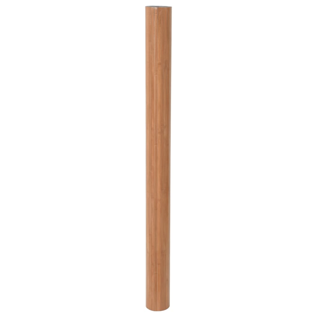 Romdeler naturell bredde 400 cm høyde 165 cm bambus
