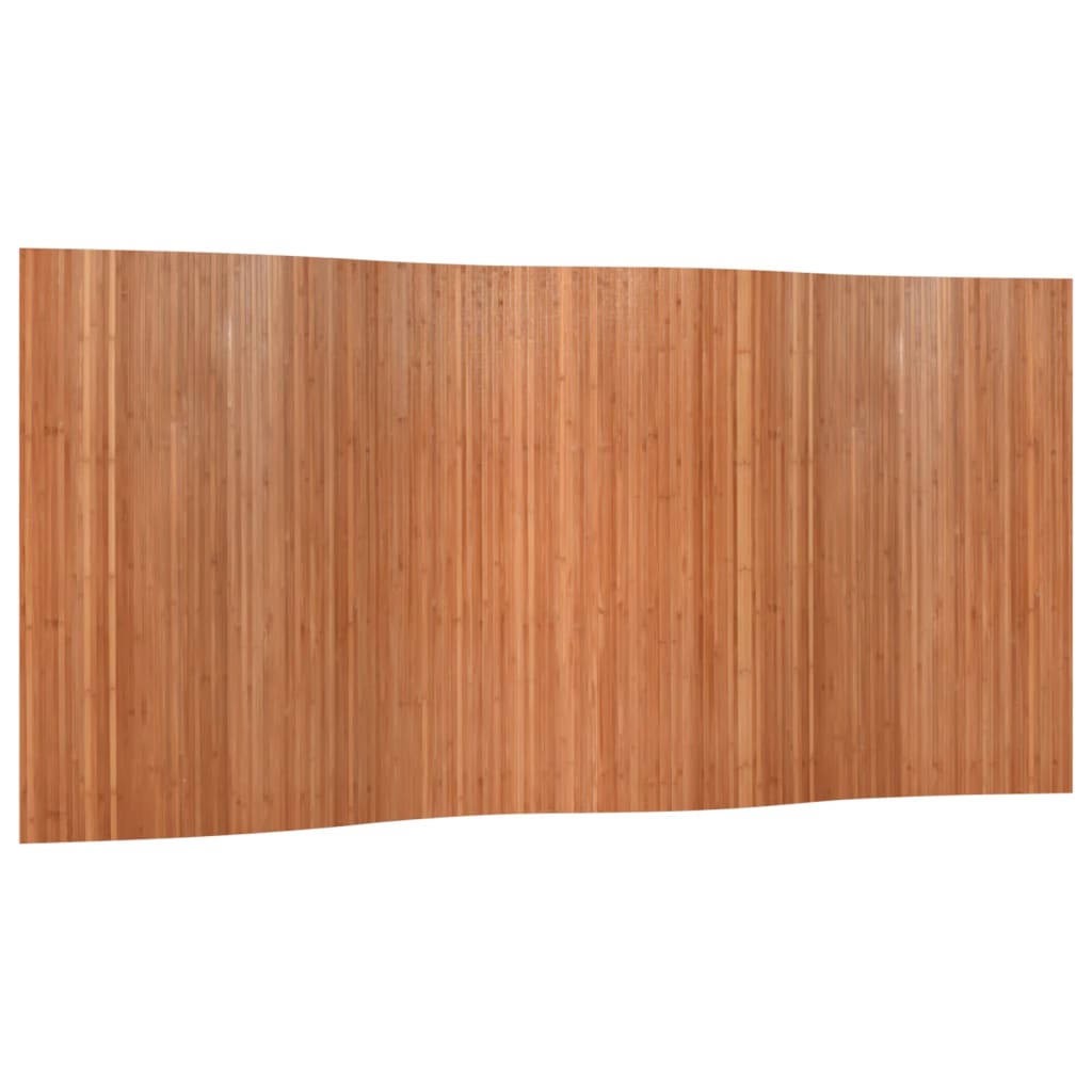Romdeler brun 165x400 cm bambus