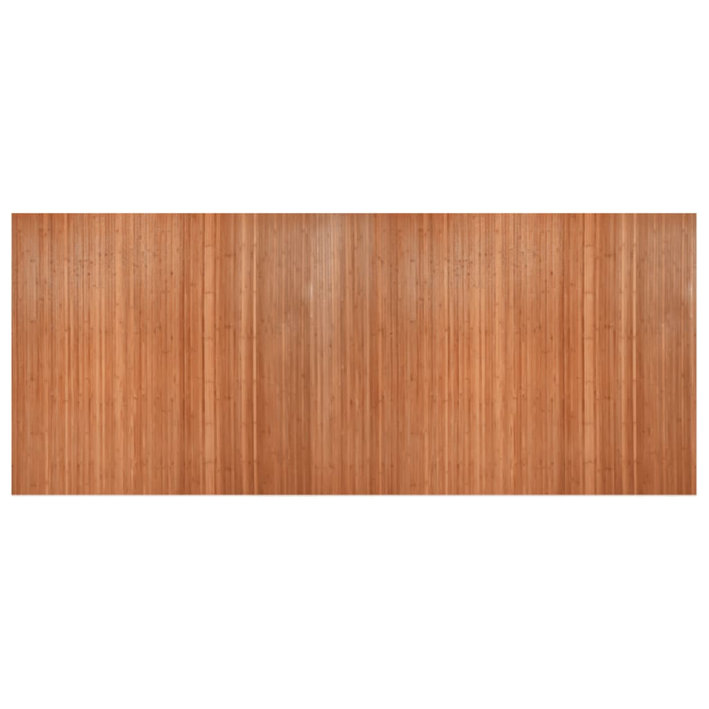 Romdeler brun bredde 400 cm høyde 165 cm bambus