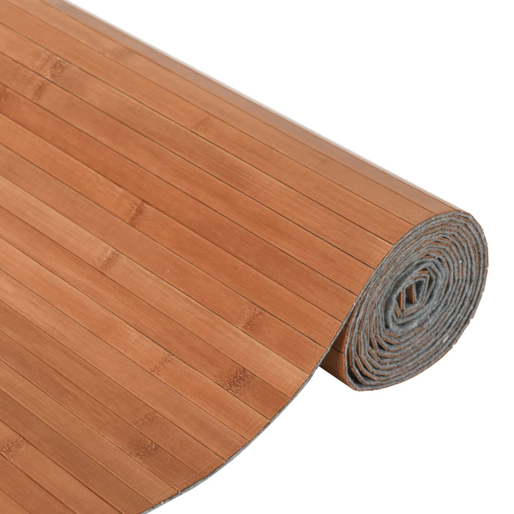 Romdeler brun 165x400 cm bambus