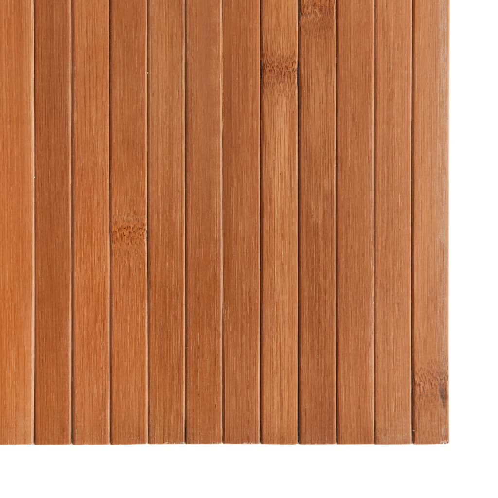 Romdeler brun 165x400 cm bambus