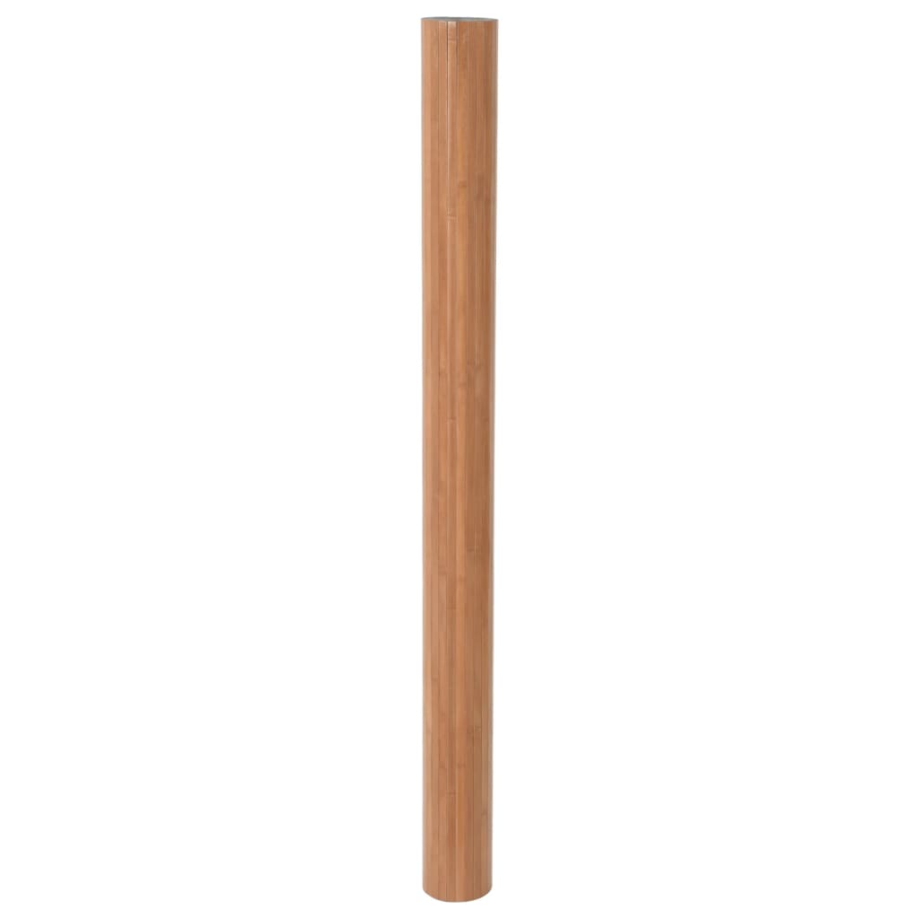 Romdeler naturell bredde 600 cm høyde 165 cm bambus