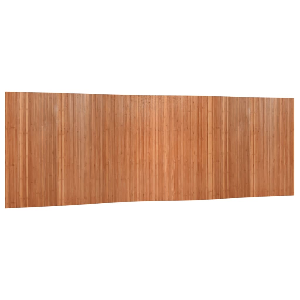 Romdeler brun bredde 600 cm høyde 165 cm bambus