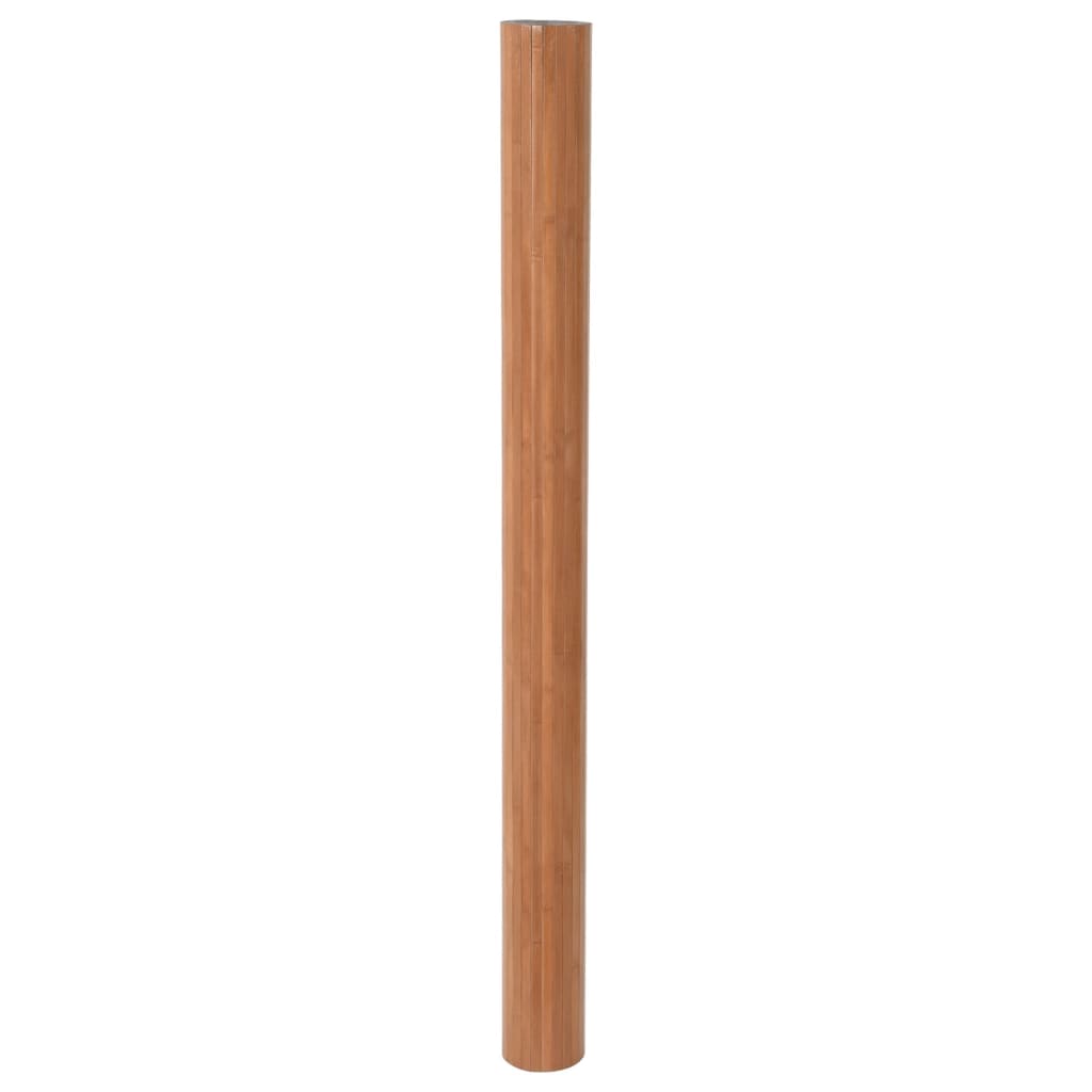 Romdeler brun bredde 600 cm høyde 165 cm bambus