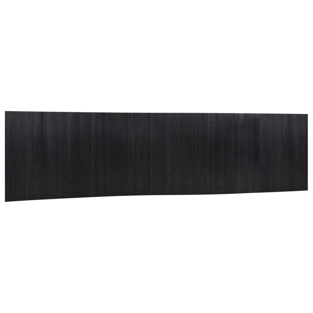 Romdeler svart bredde 800 cm høyde 165 cm bambus