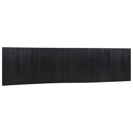 Romdeler svart bredde 800 cm høyde 165 cm bambus