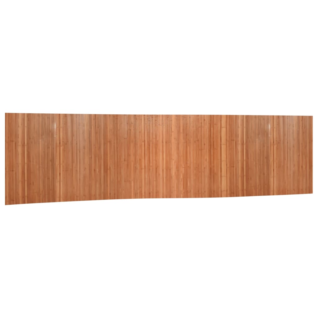 Romdeler brun bredde 800 cm høyde 165 cm bambus