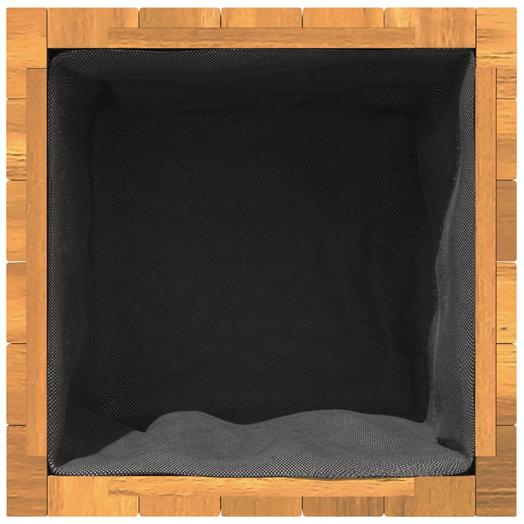 Plantekasse 35x35x35 cm helte akasie