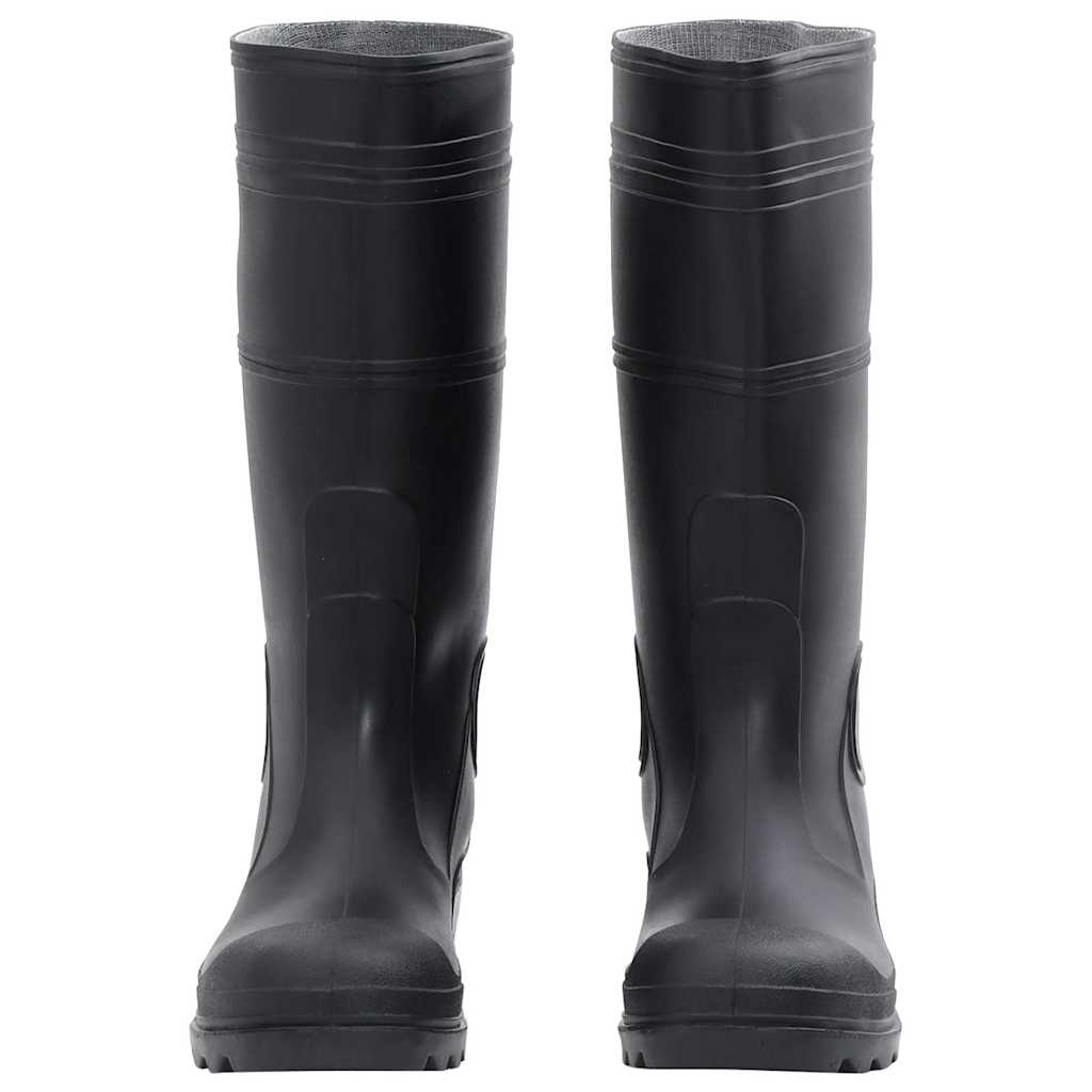 Regnstøvler svart str 41 PVC