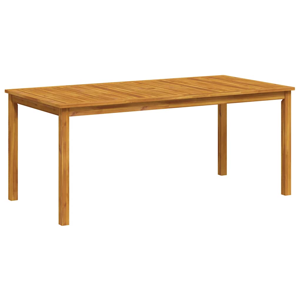 Utendørs spisebord 180x90x75 cm heltre akasie
