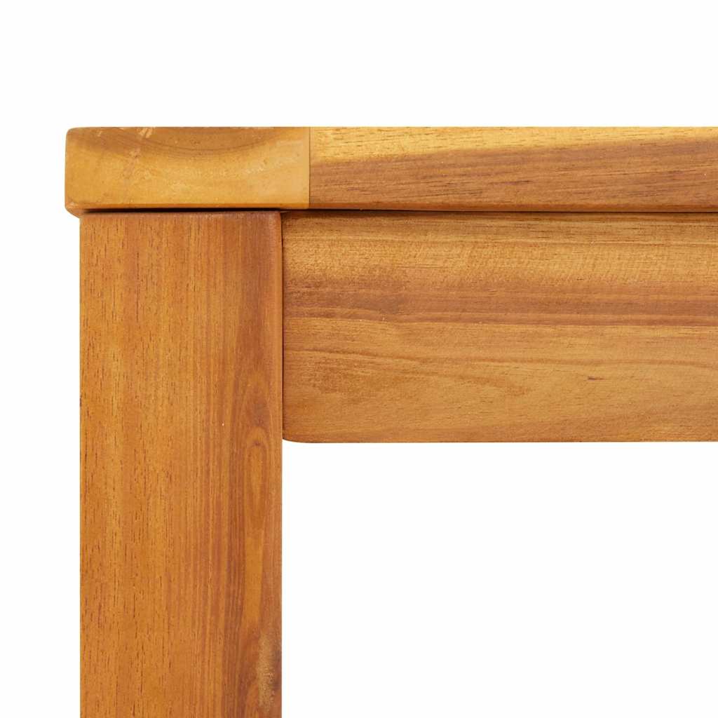 Utendørs spisebord 180x90x75 cm heltre akasie