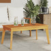 Utendørs spisebord 100x55x45 cm heltre akasie