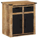Skjenk med 2 skuffer 55x35x60 cm heltre mango