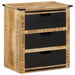 Skjenk med 3 skuffer 55x35x60 cm heltre mango