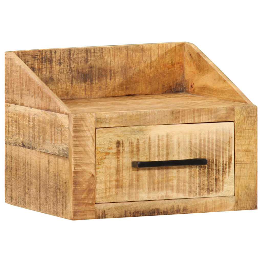 Nattbordskap med skuff Brun 40 x 30 x 30 cm Massiv mango tre