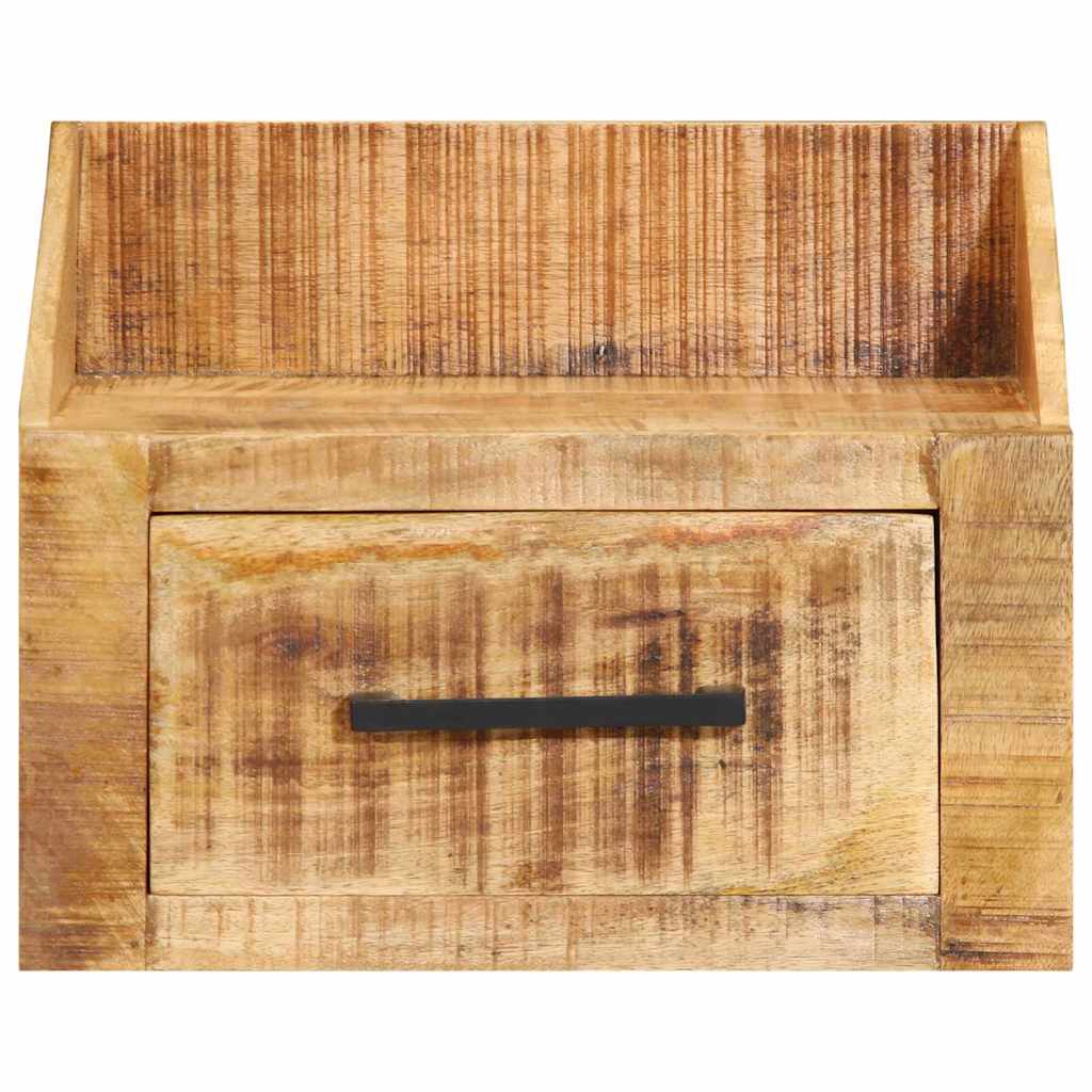 Nattbordskap med skuff Brun 40 x 30 x 30 cm Massiv mango tre