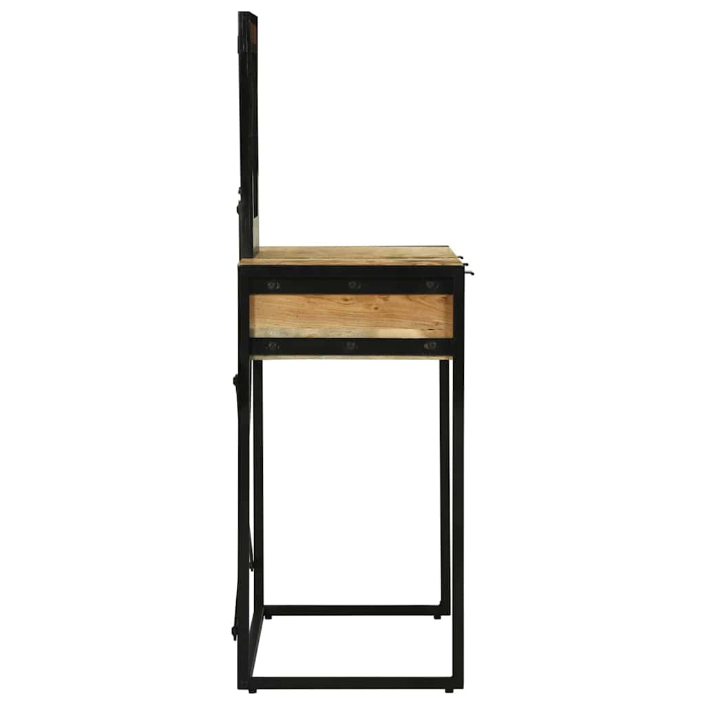 Sminkebord med skuff Brun 100 x 40 x 120 cm Solid akasietre