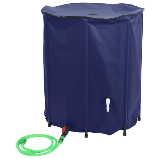 Vanntank med kran sammenleggbar 1250 L PVC