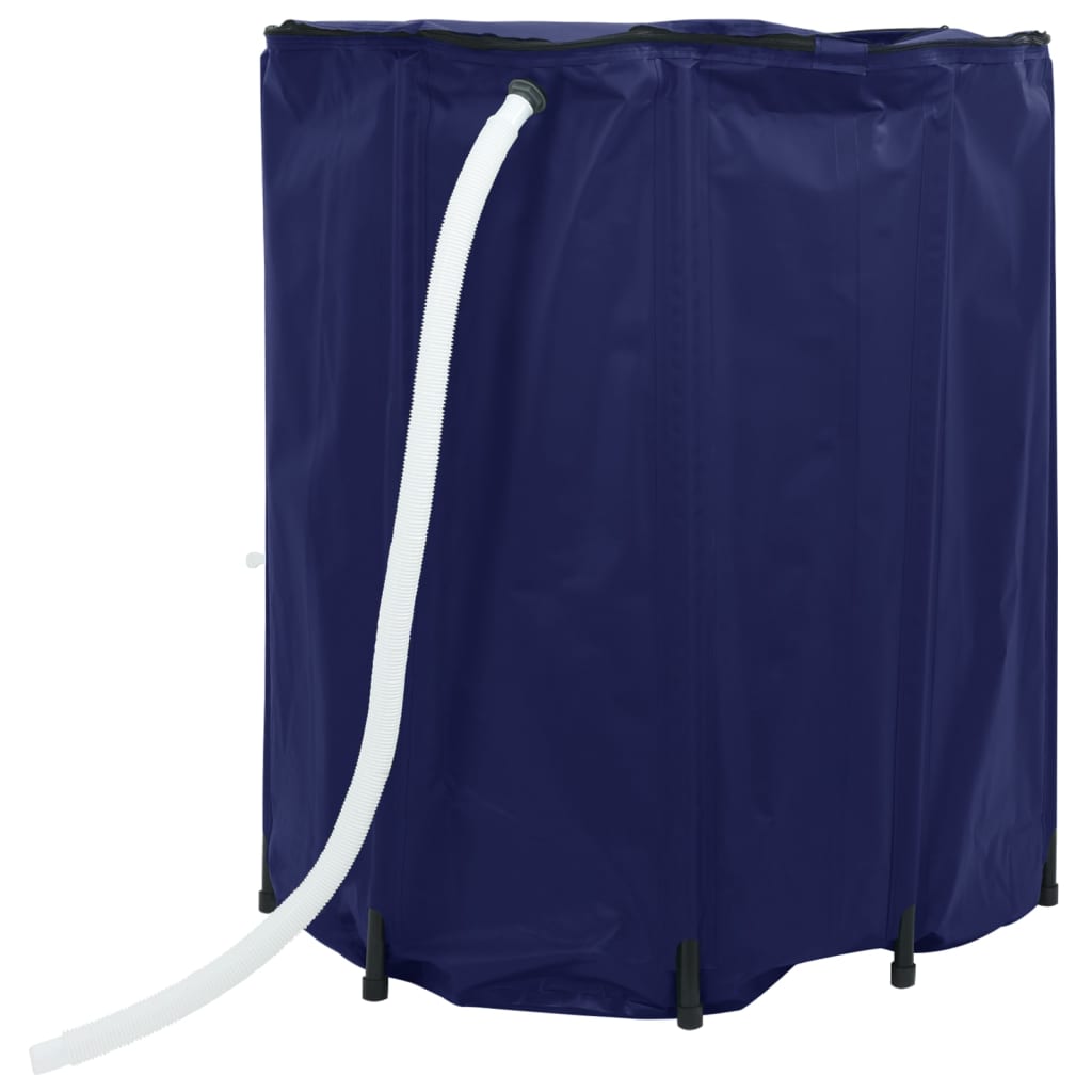 Vanntank med kran sammenleggbar 1250 L PVC