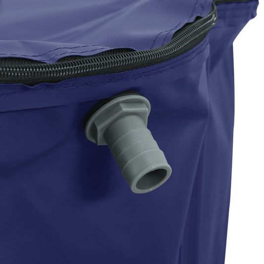 Vanntank med kran sammenleggbar 1250 L PVC
