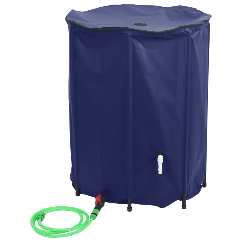 Vanntank med kran sammenleggbar 1350 L PVC