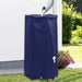 Vanntank med kran sammenleggbar 100 L PVC vidaXL