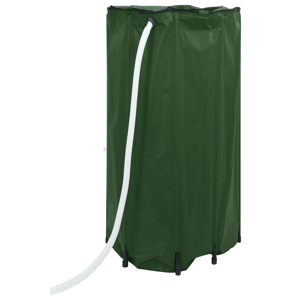 Vanntank med kran sammenleggbar 380 L PVC