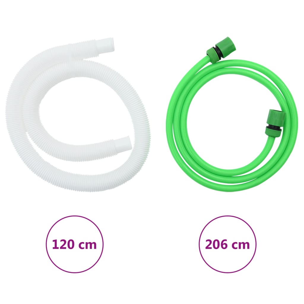 Vanntank med kran sammenleggbar 380 L PVC