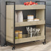 Kjøkkentralle sonoma eik 70x30x82 cm konstruert tre
