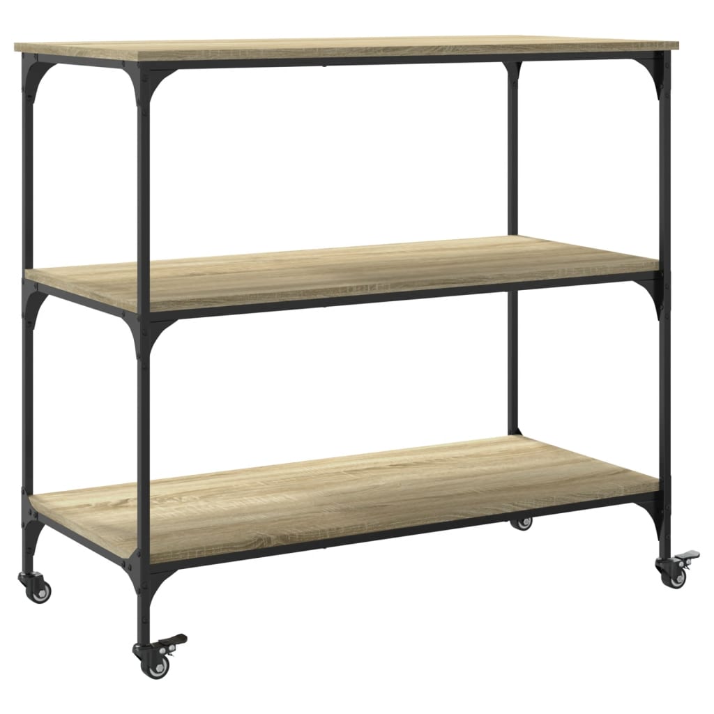 Kjøkkentralle sonoma eik 102x50x95 cm konstruert tre