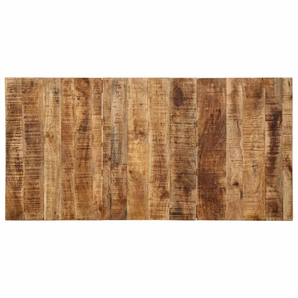 Spisebord 140x70x75 cm grovt heltre mangotre
