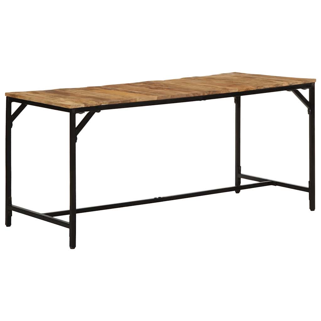 Spisebord 160x80x75 cm grov heltre mango