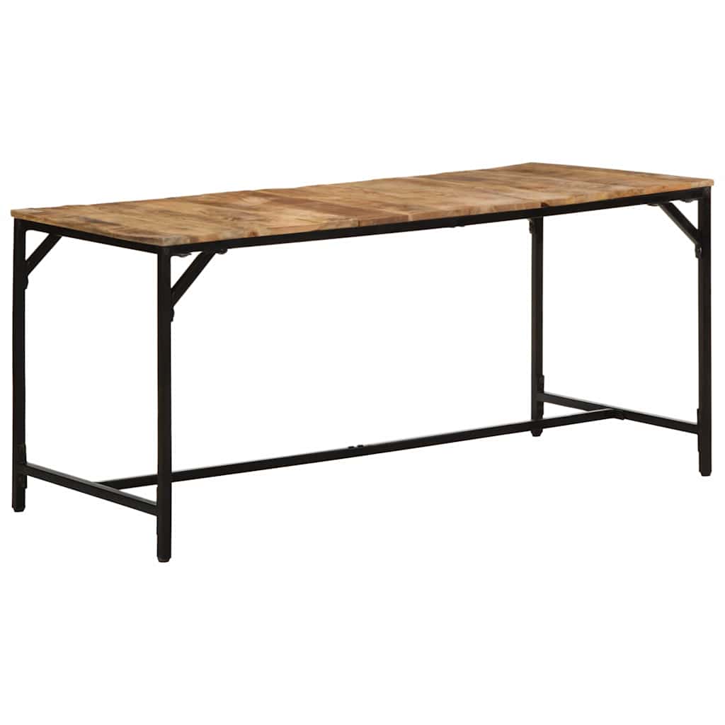 Spisebord 160x80x75 cm grov heltre mango