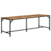 Spisebord 220x90x75 cm grovt heltre mangotre