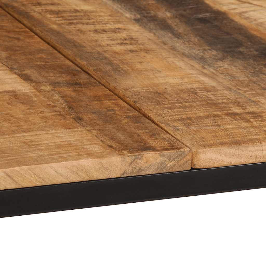 Spisebord 220x90x75 cm grovt heltre mangotre