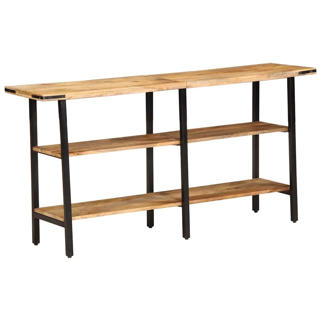 Konsollbord 140x35x70 cm heltre mango