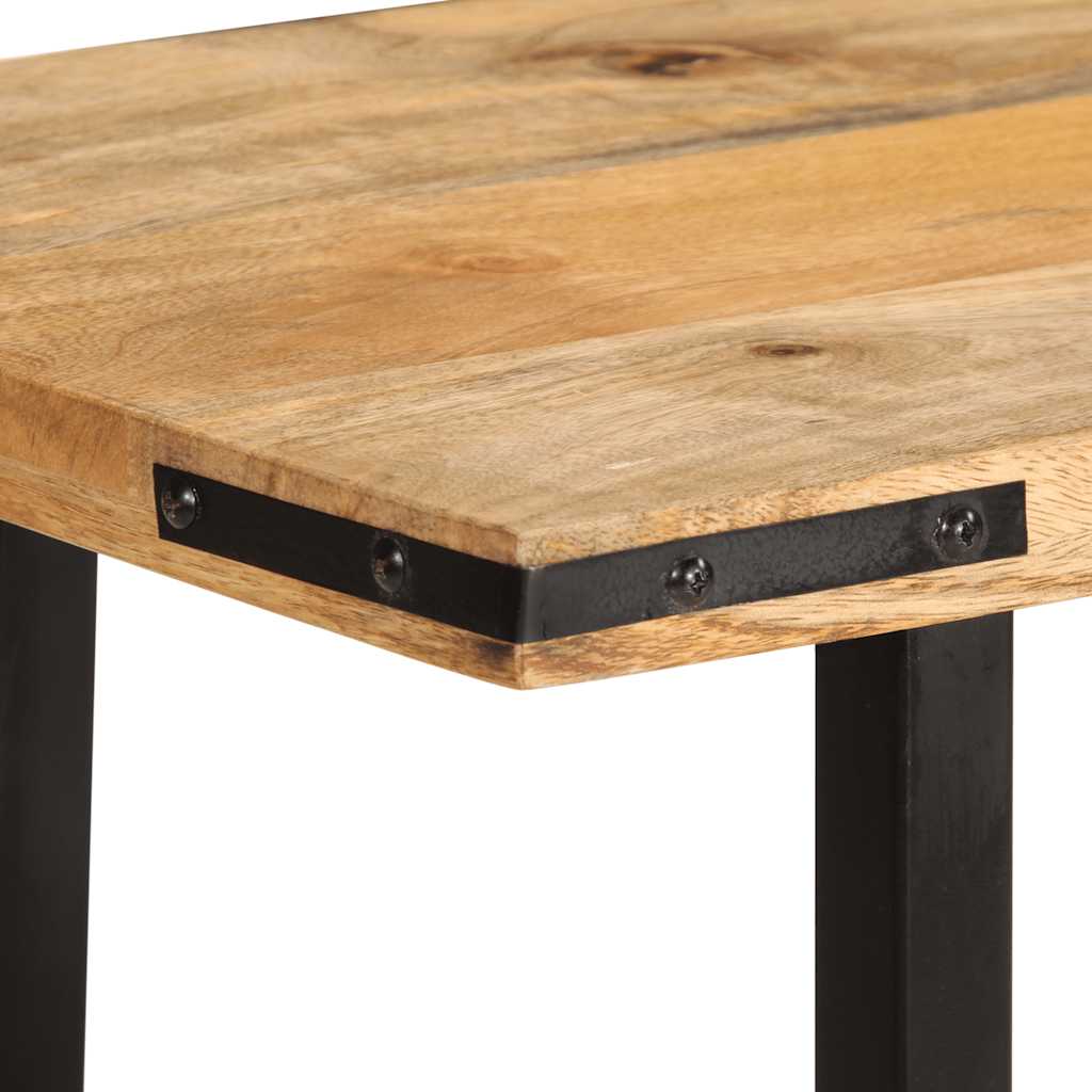 Konsollbord 140x35x70 cm heltre mango